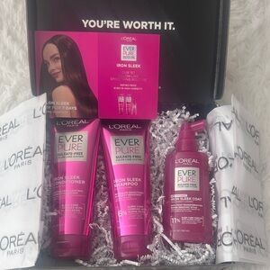 L'Oreal Ever Pure Iron Sleek Hair Set